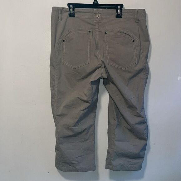 EXCELLENT CONDITION WOMEN’S SIZE 10 KUHL FREE RANGE KHAKI CAPRI - Picture 5 of 12